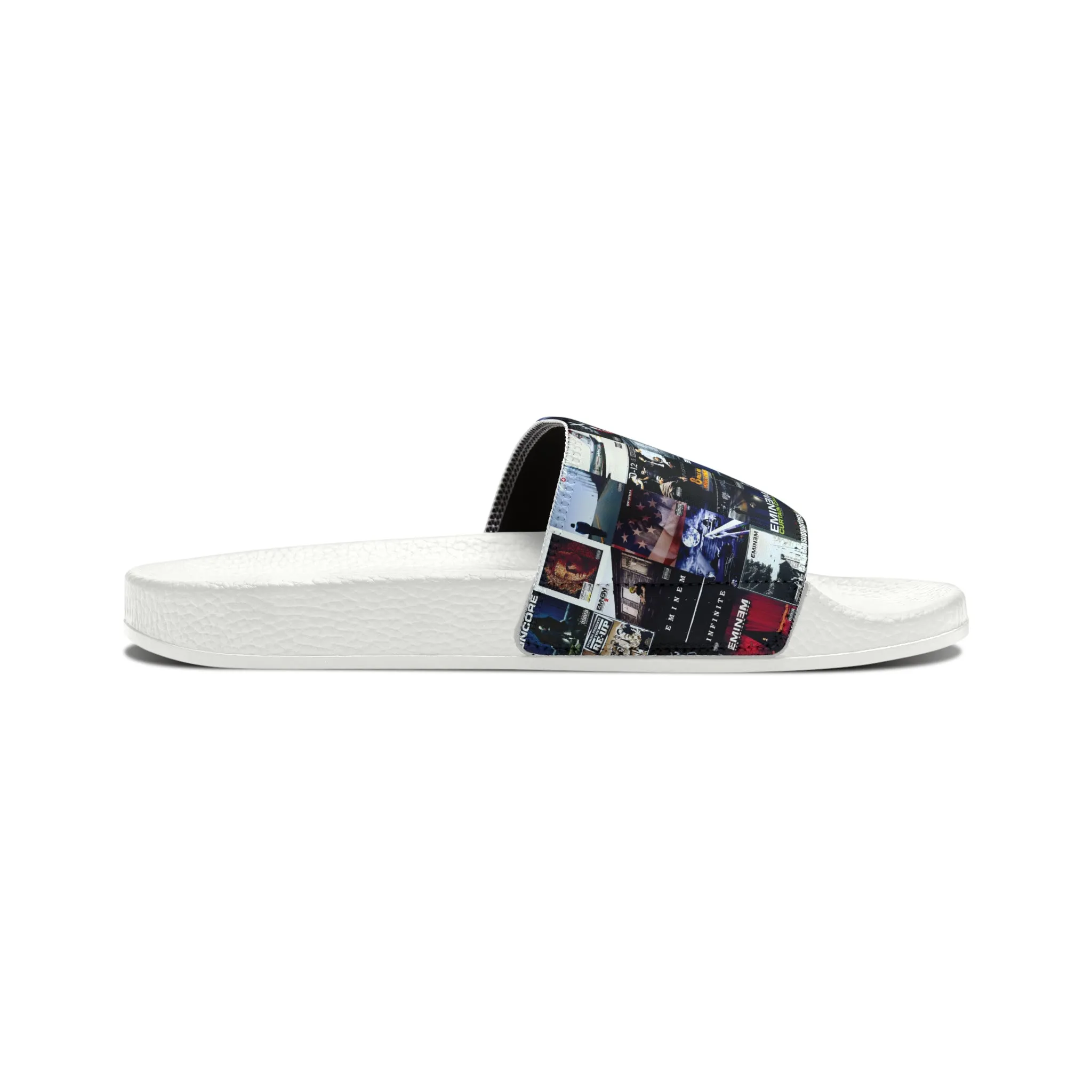 Eminem Album Art Cover Collage Youth Slide Sandals