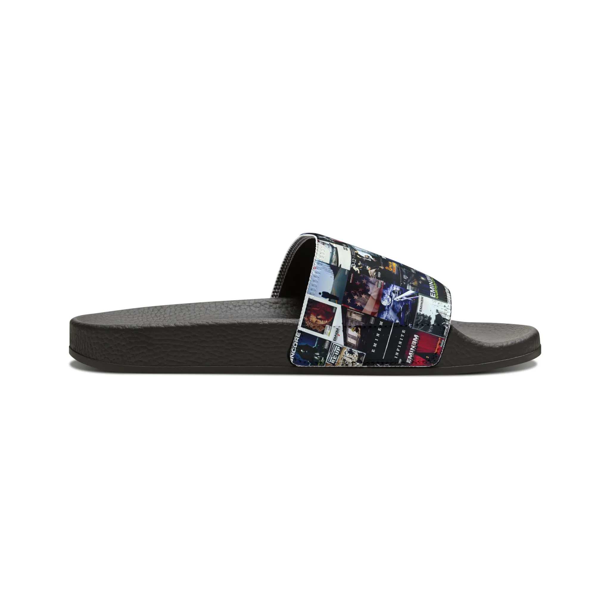 Eminem Album Art Cover Collage Youth Slide Sandals