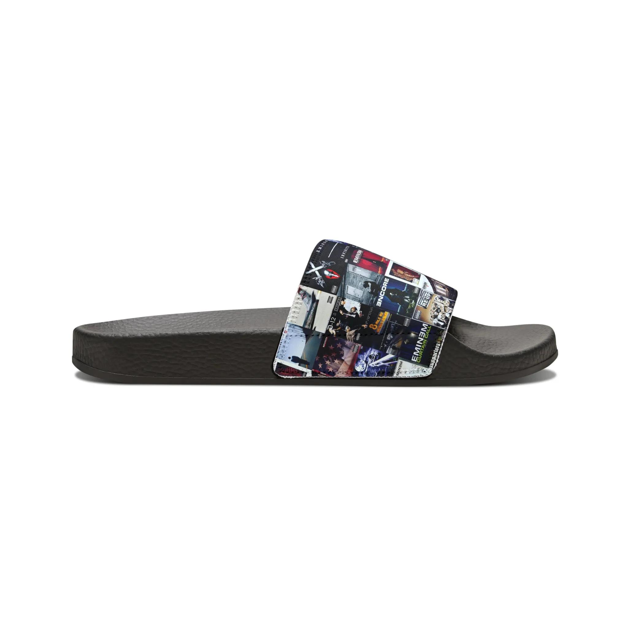Eminem Album Art Cover Collage Youth Slide Sandals