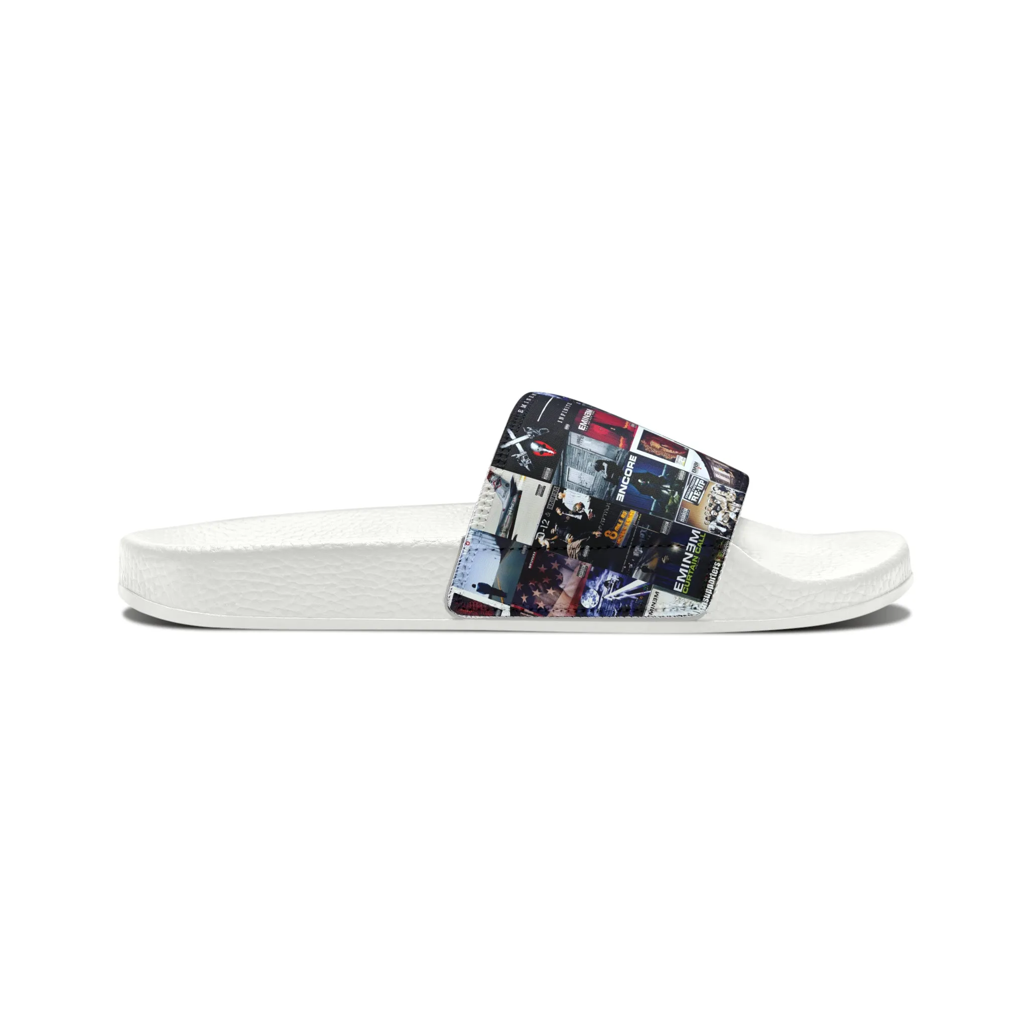 Eminem Album Art Cover Collage Youth Slide Sandals