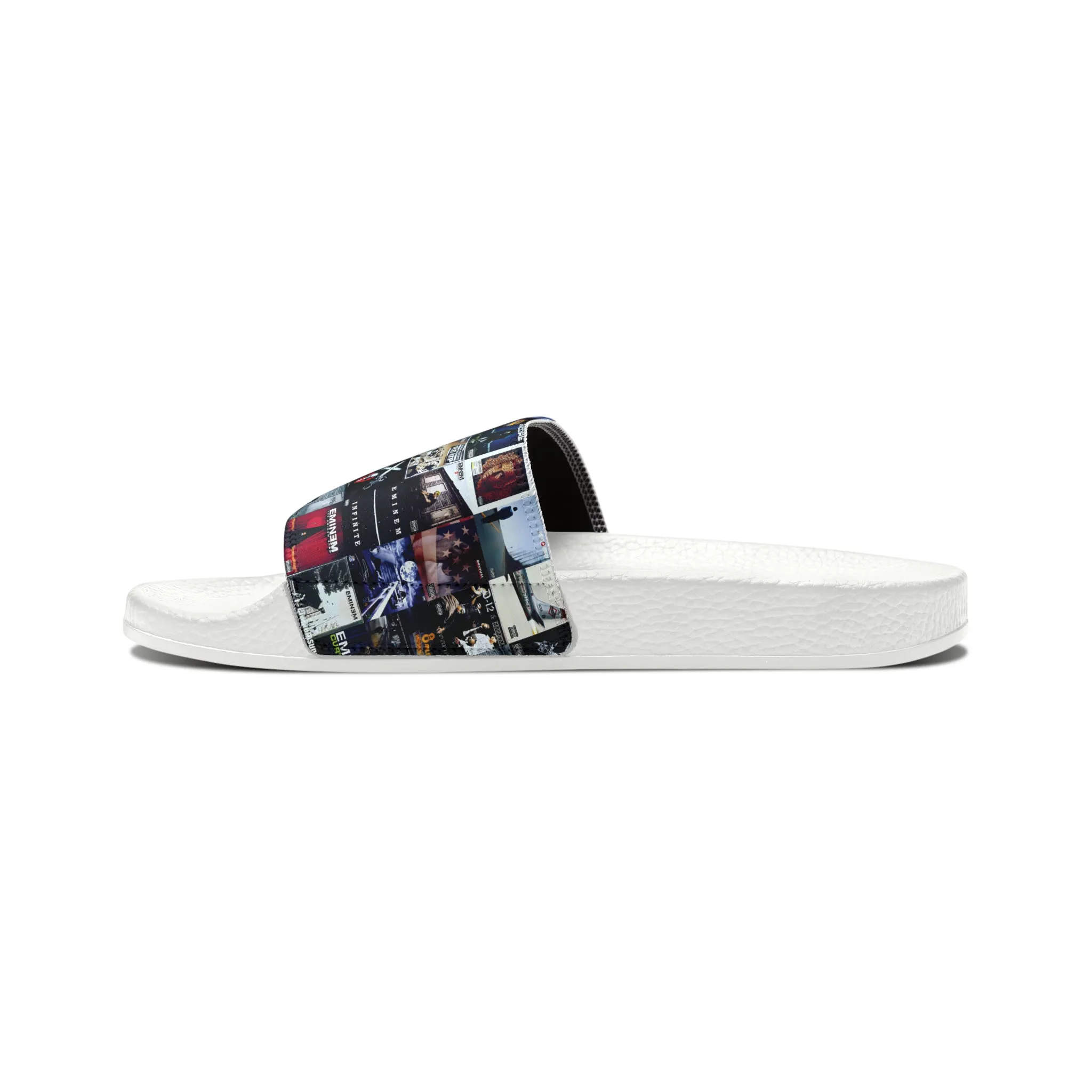 Eminem Album Art Cover Collage Youth Slide Sandals