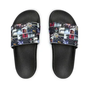 Eminem Album Art Cover Collage Youth Slide Sandals