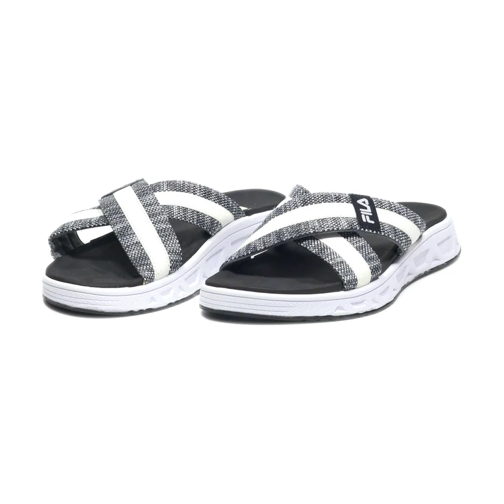 Fila Flip Flops Canvas Black Colour For Women