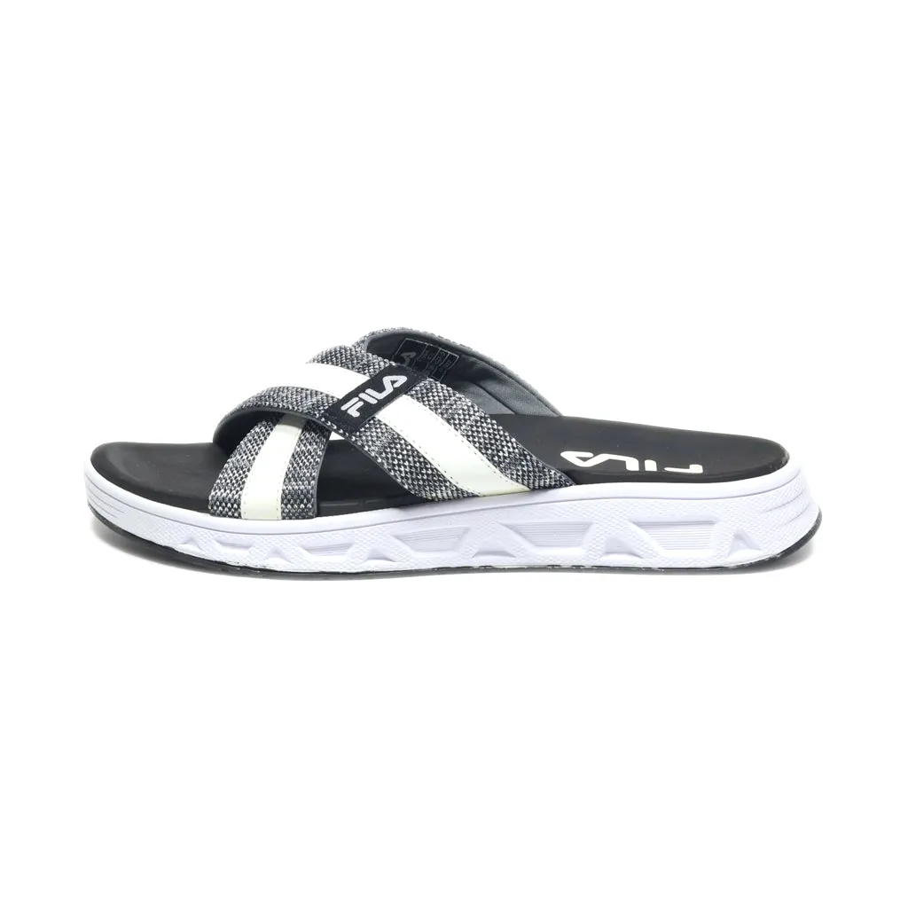 Fila Flip Flops Canvas Black Colour For Women