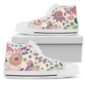 Floral Zen | BoHo High Tops