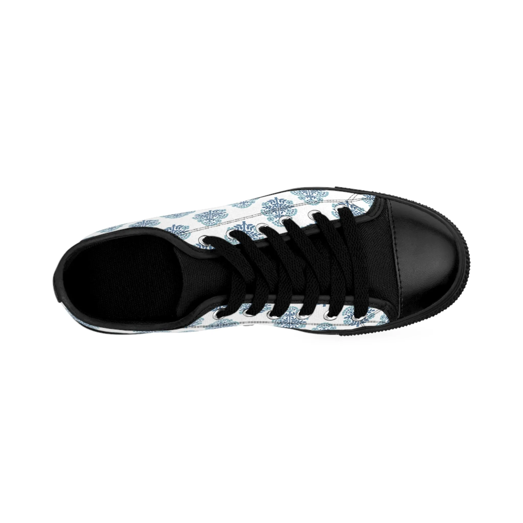 Flower Damask Women's Sneakers