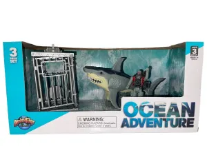 Fun Stuff Adventure Planet Ocean Adventure 3 Piece Shark Set