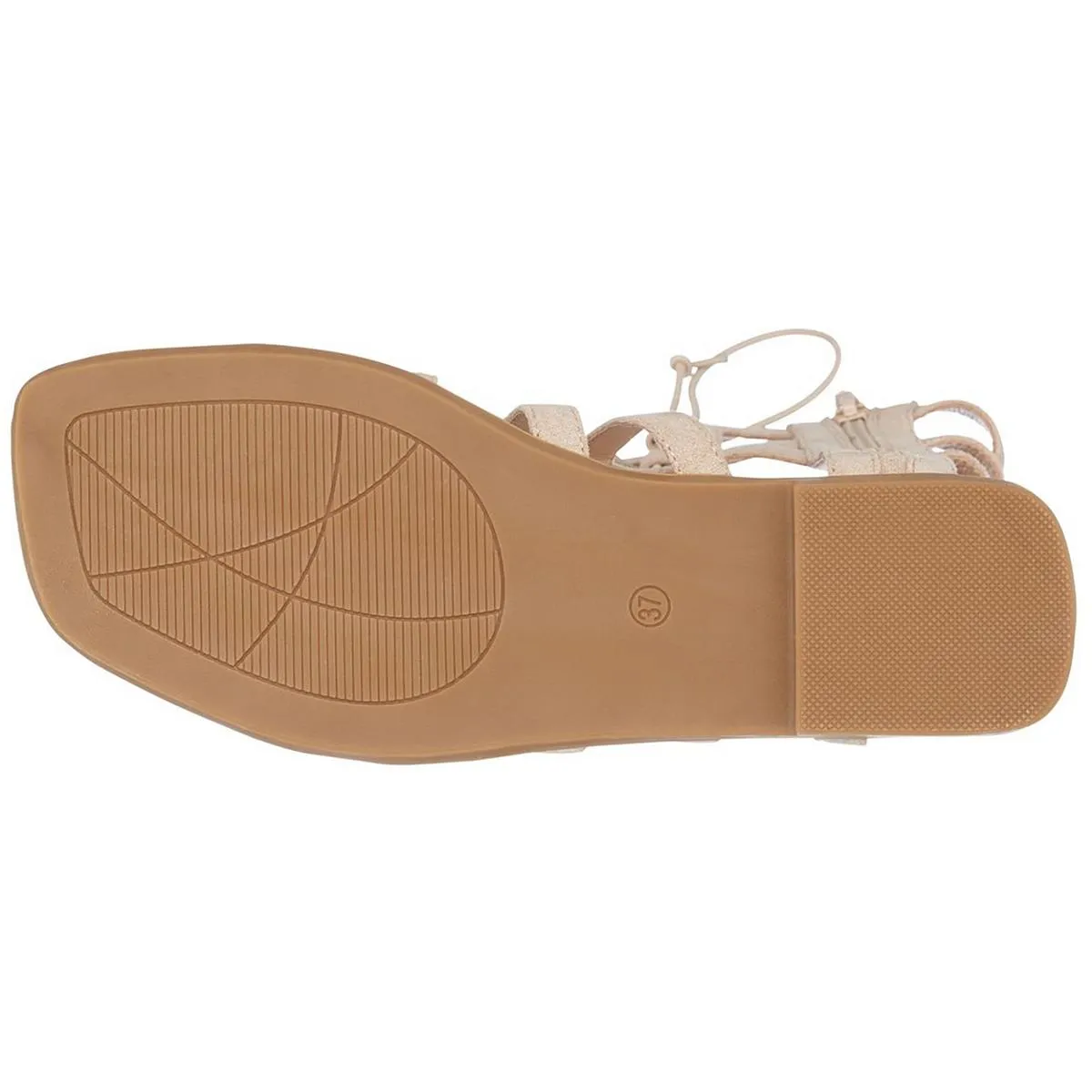 G.C. Shoes Womens Squae Man Made Gladiator Sandals