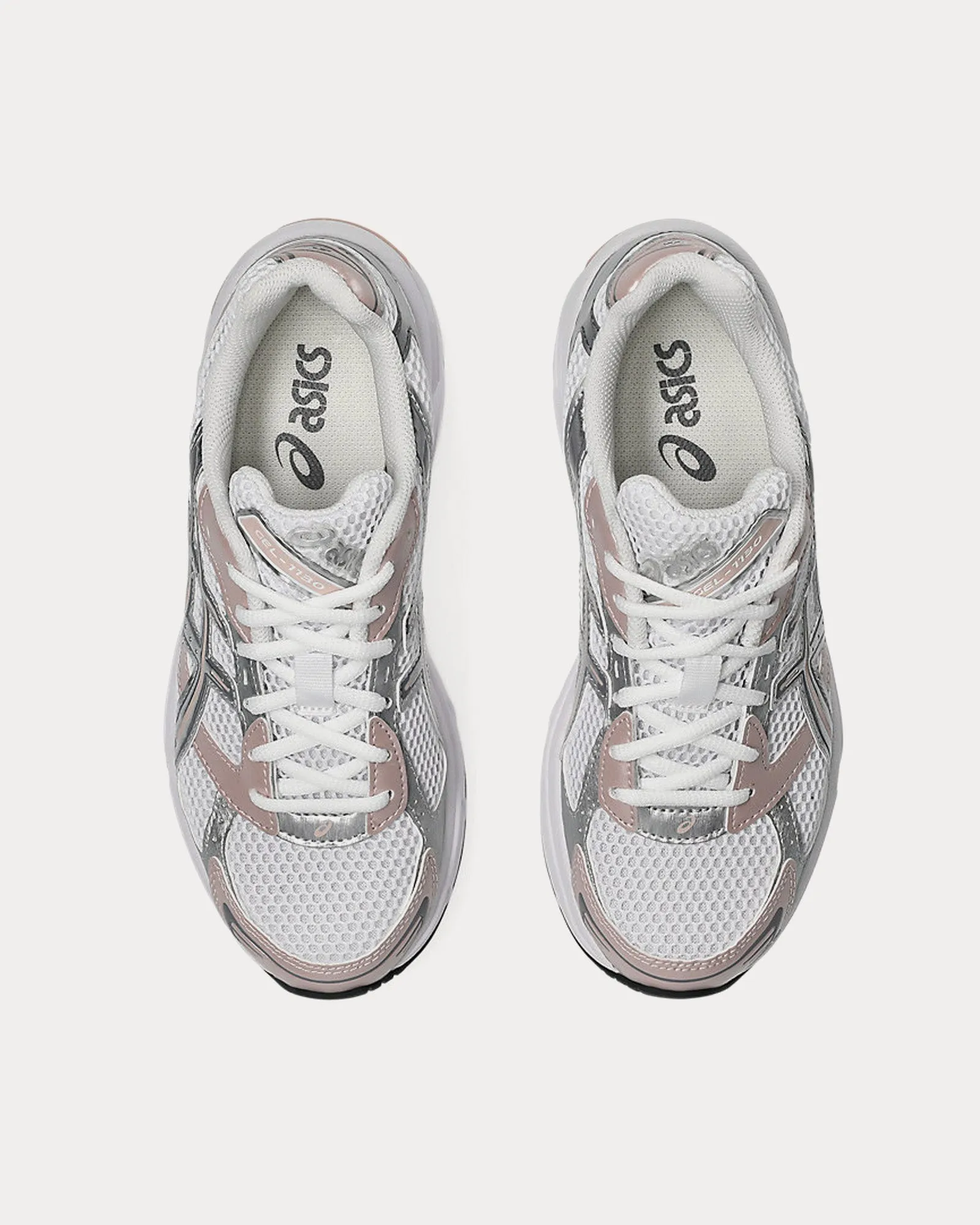 Gel-1130 White / Neutral Pink Low Top Sneakers
