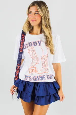 Giddy Up for Game Day Oversized Tee