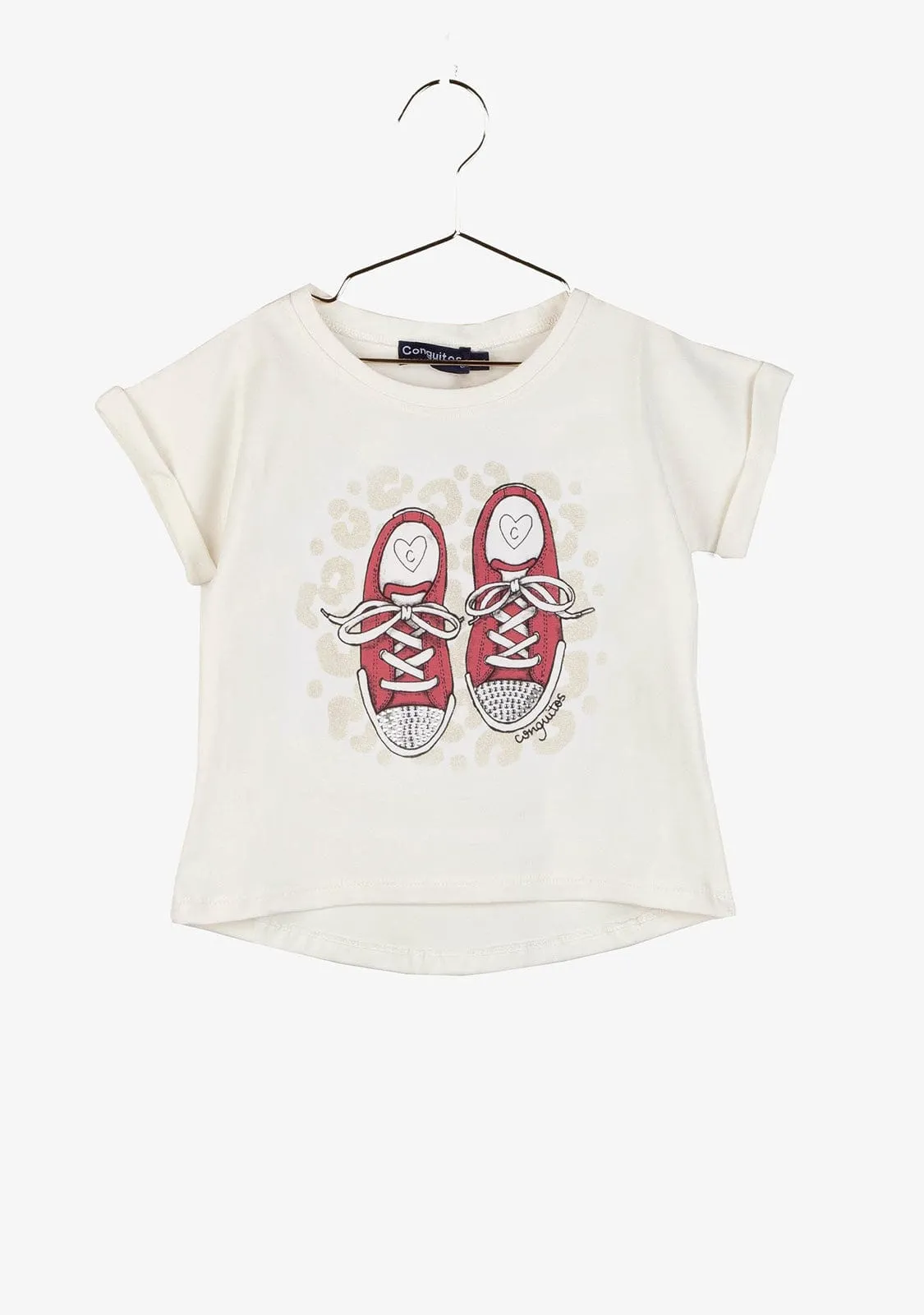 Girl's "Sneakers" Conguitos T-Shirt