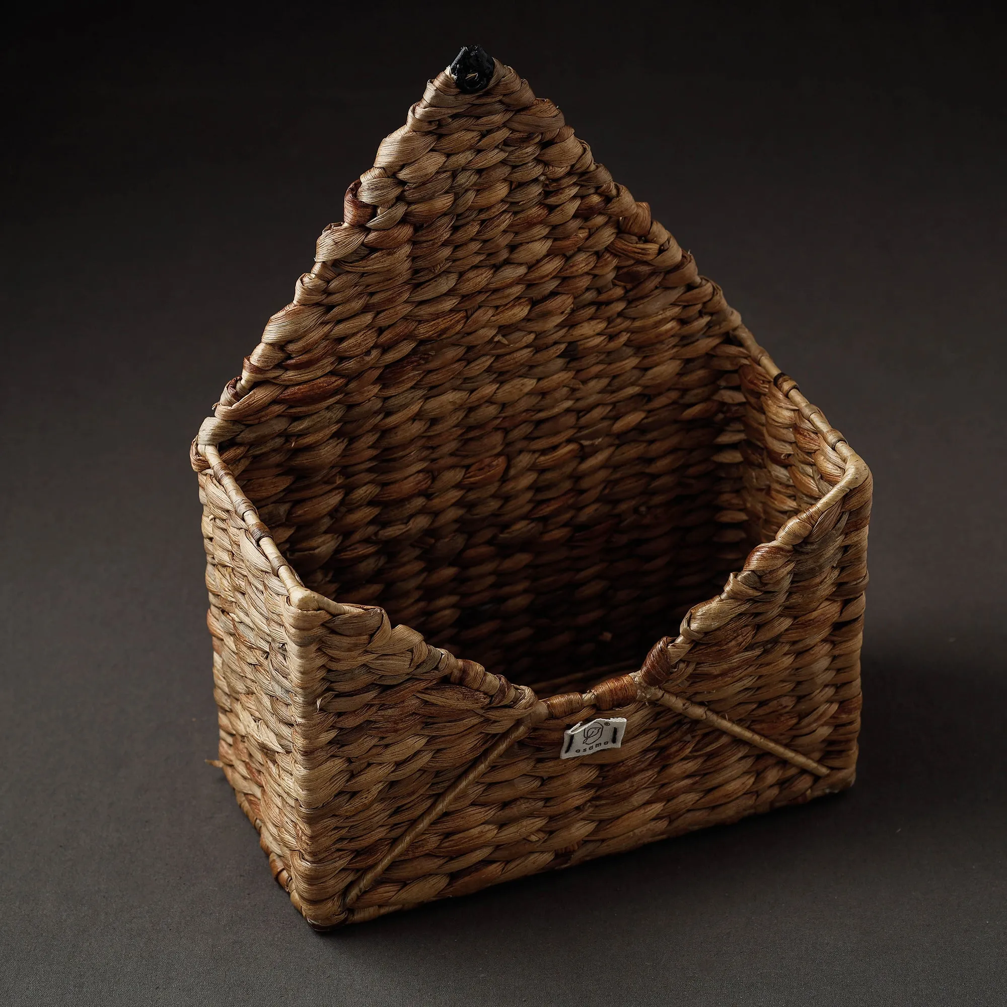 Handcrafted Organic Water Hyacinth Envelope Basket (9 x 4.5 in)
