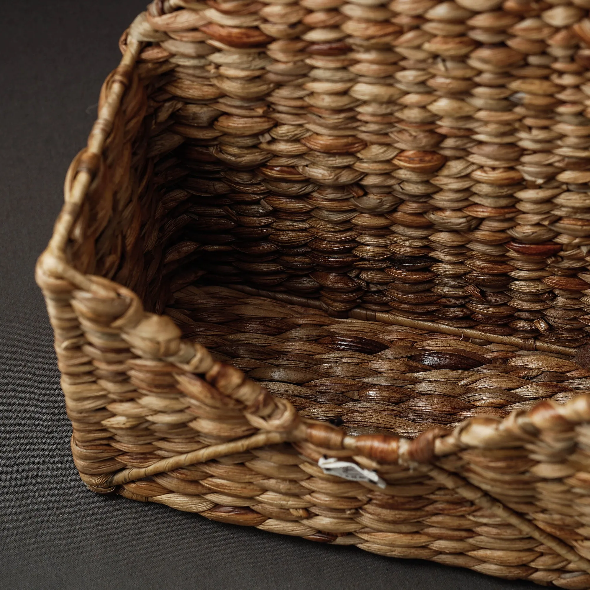 Handcrafted Organic Water Hyacinth Envelope Basket (9 x 4.5 in)