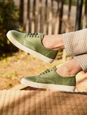 Heart Recycled Vegan Lightweight Sneakers | Sage