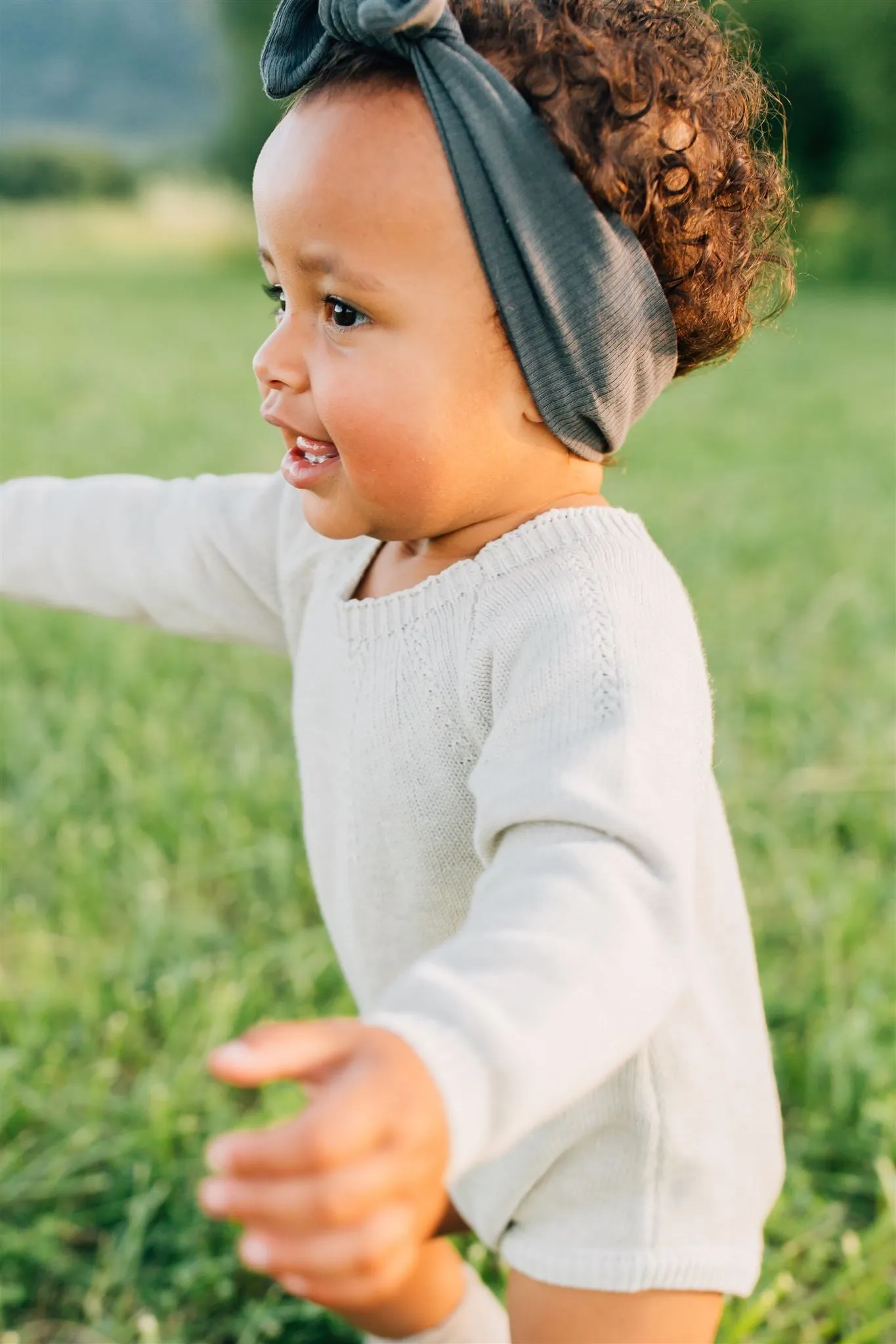 Heather Grey Knit Bodysuit