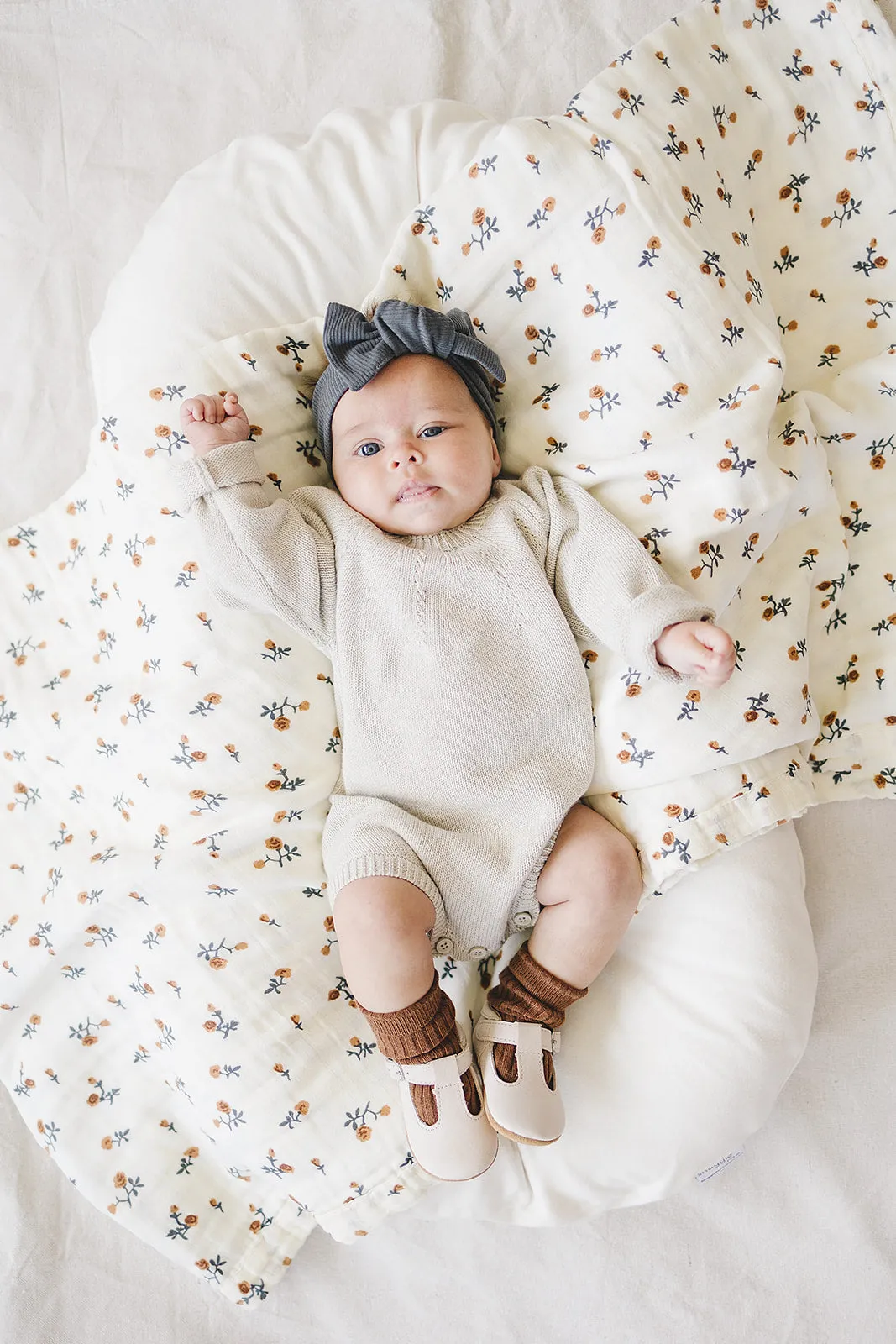 Heather Grey Knit Bodysuit