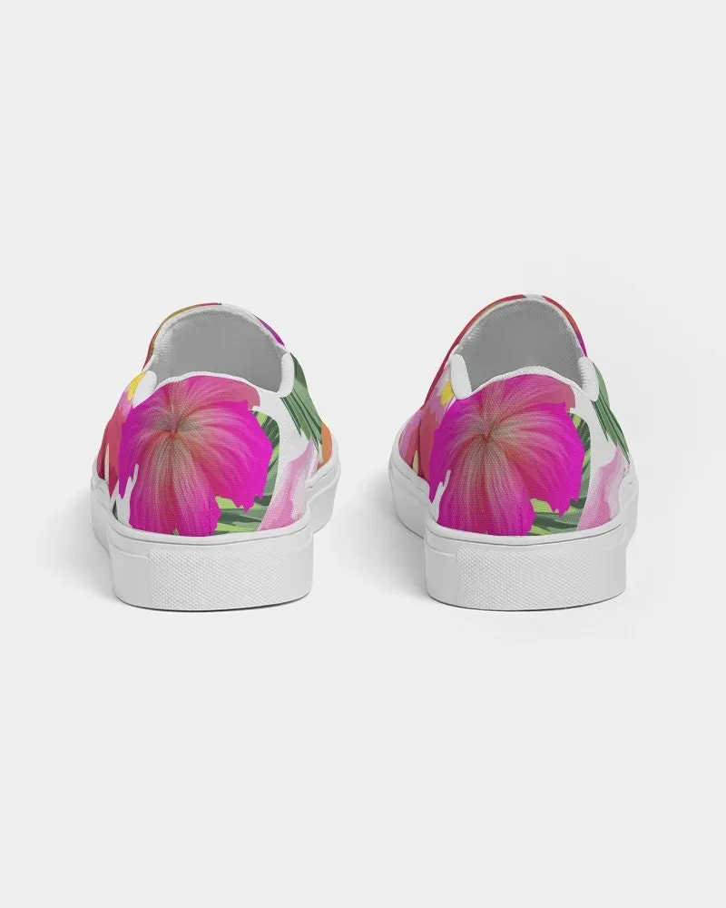 HIBISCUS FLORALS CANVAS SHOES
