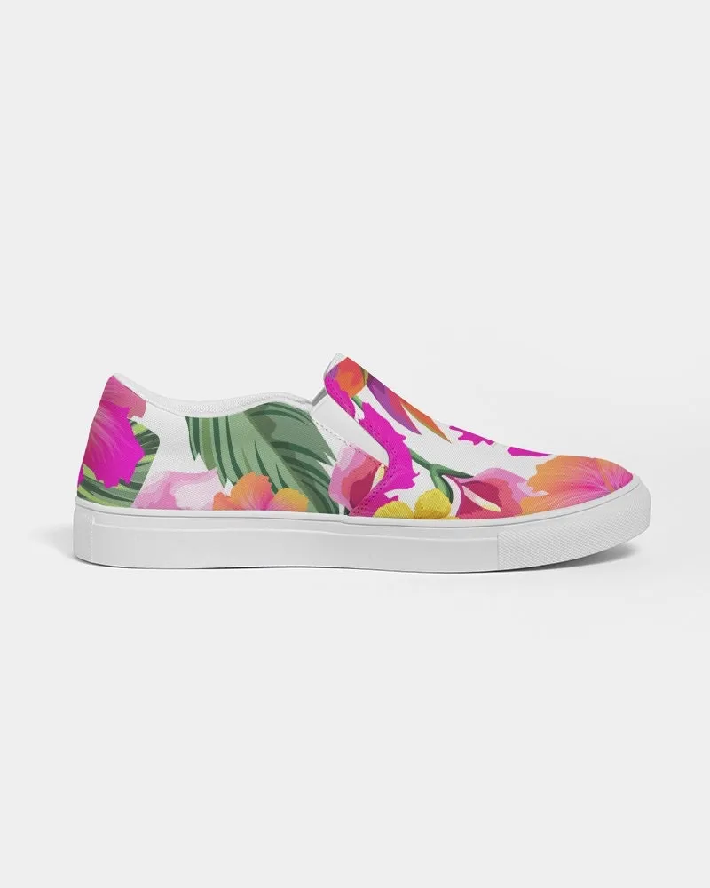 HIBISCUS FLORALS CANVAS SHOES