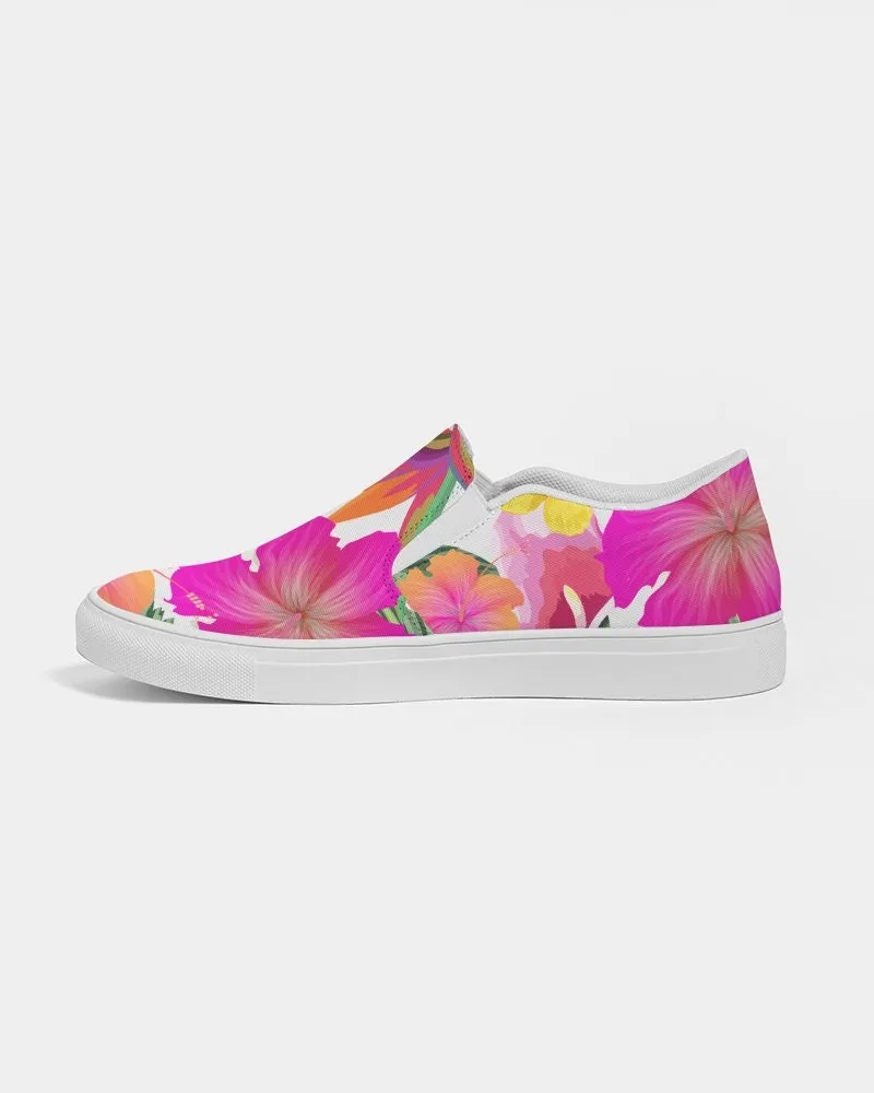 HIBISCUS FLORALS CANVAS SHOES