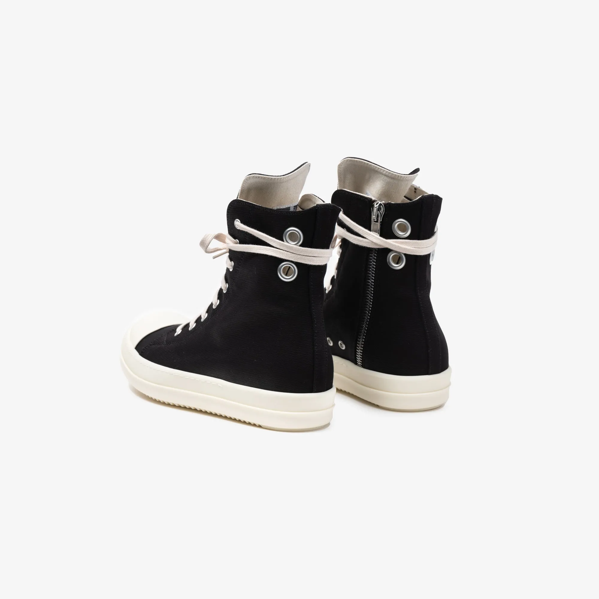 High-Top Canvas Sneakers