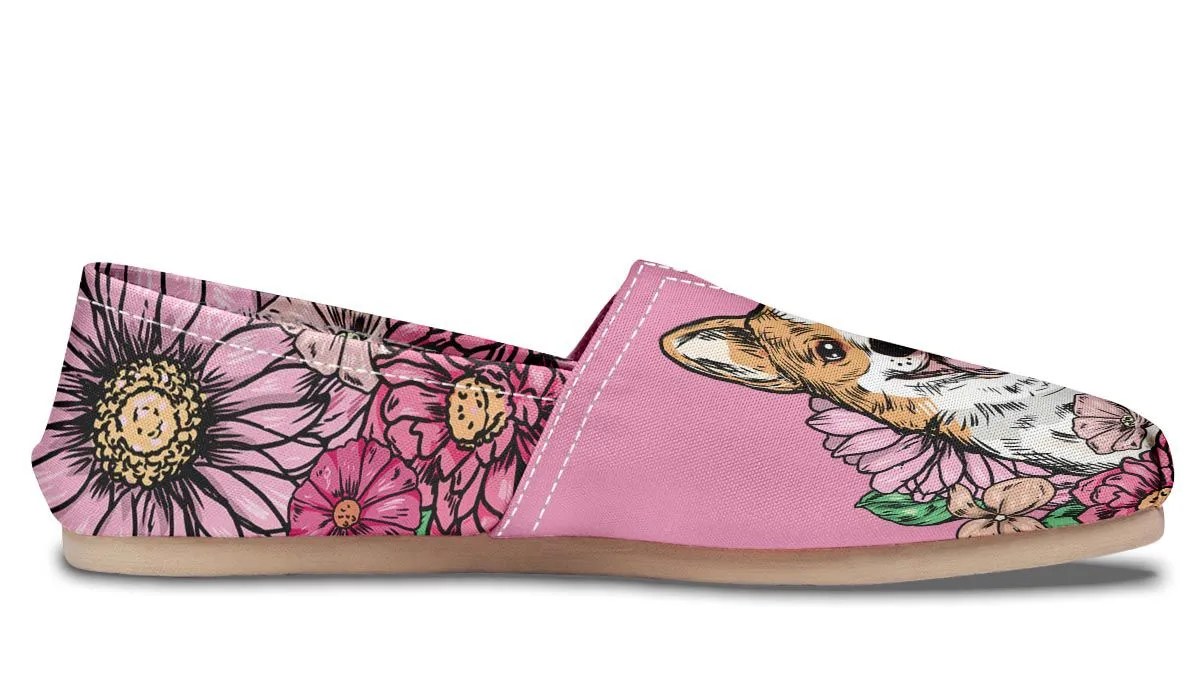 Illustrated Corgi Casual Shoes