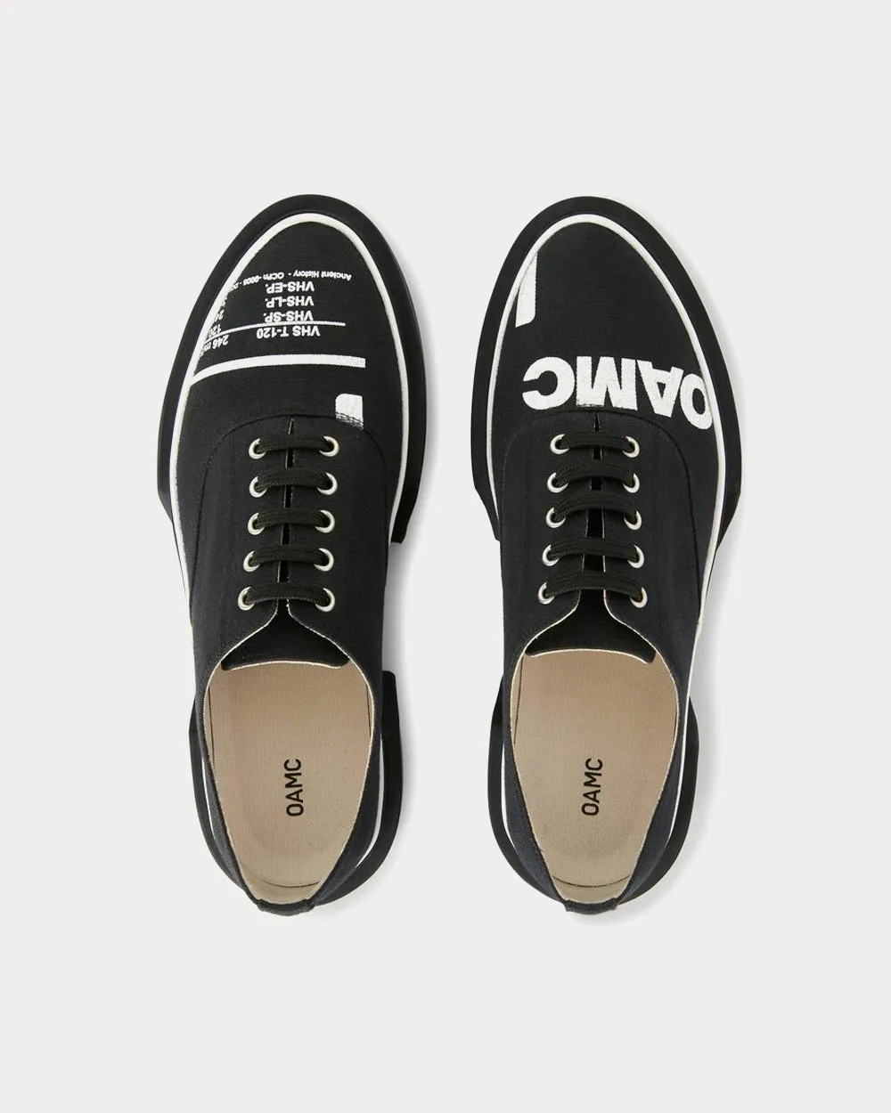Inflate Plimsole Black Low Top Sneakers