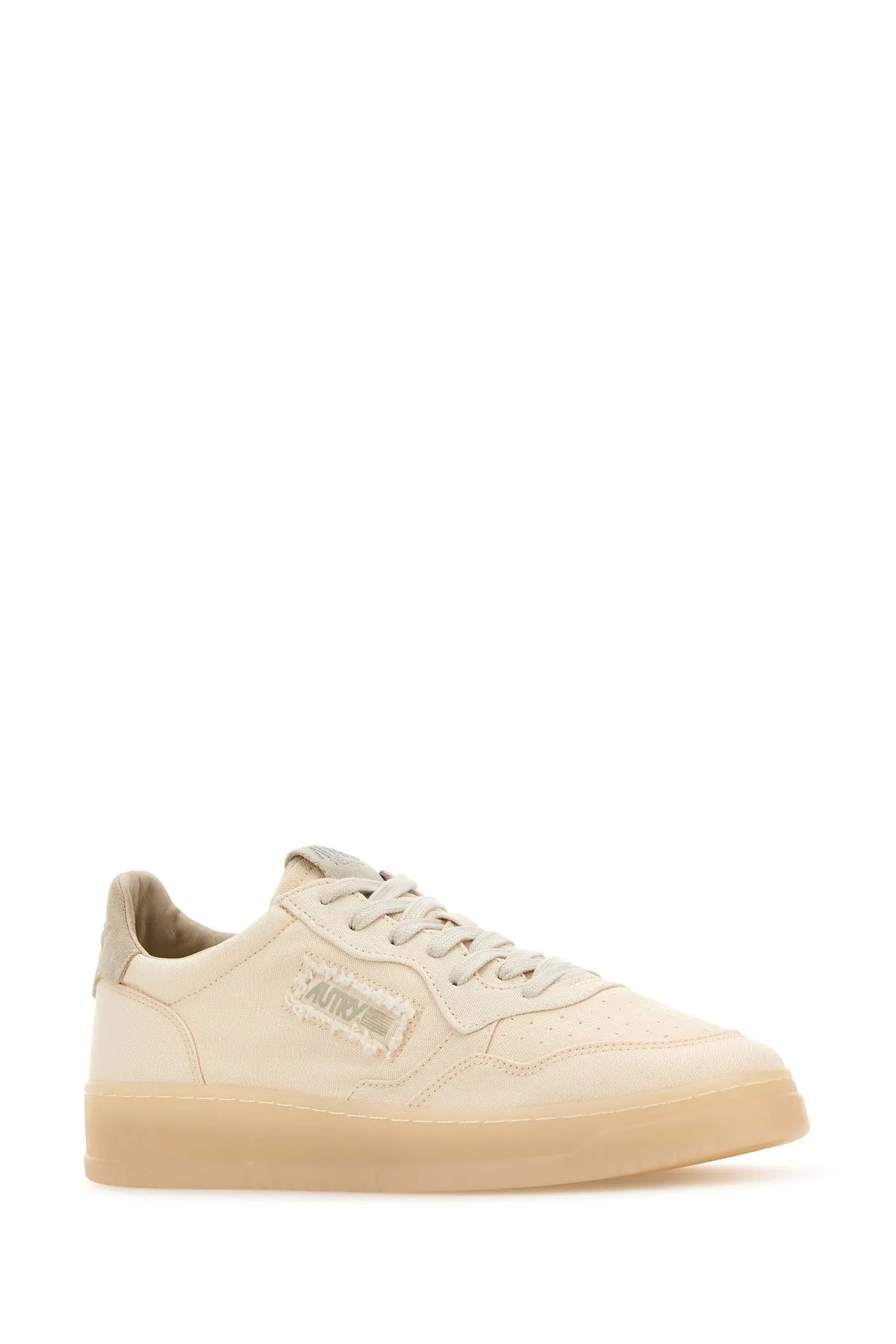 Ivory canvas Medalist sneakers
