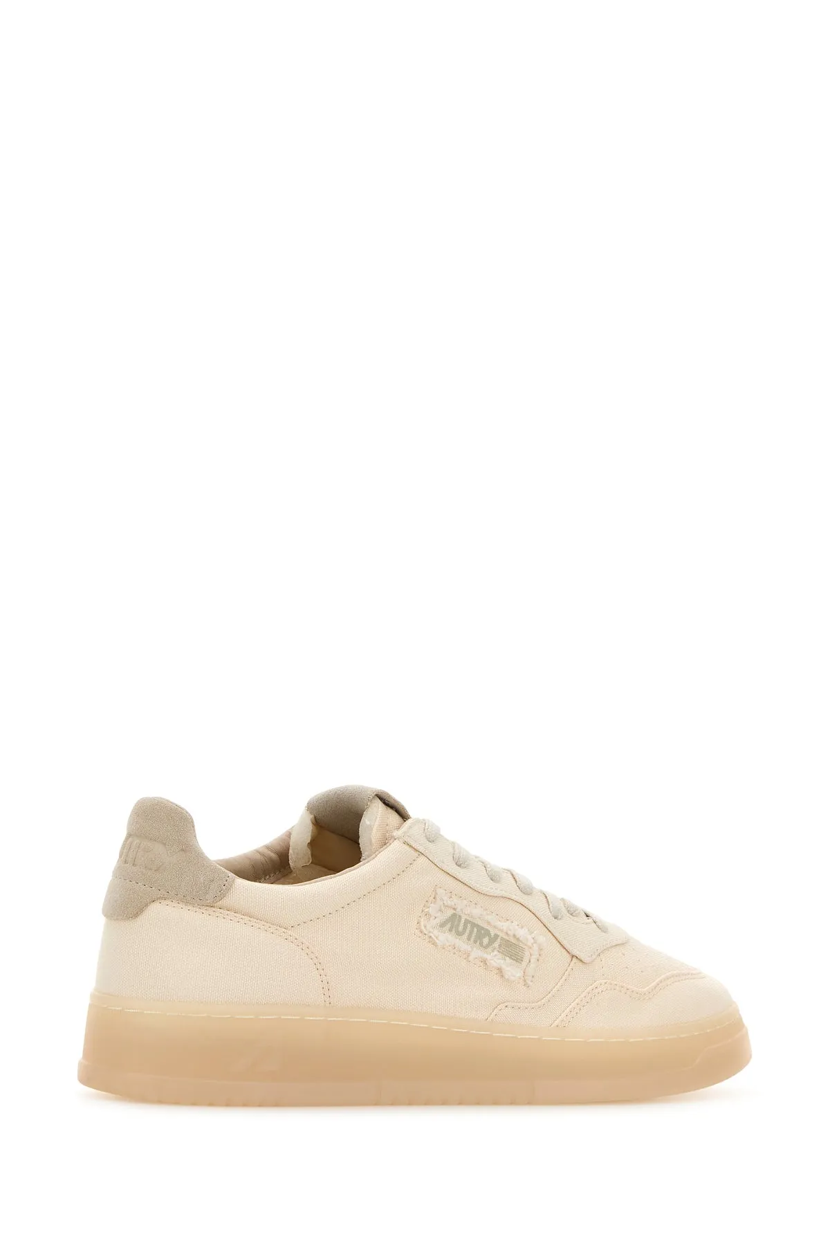 Ivory canvas Medalist sneakers