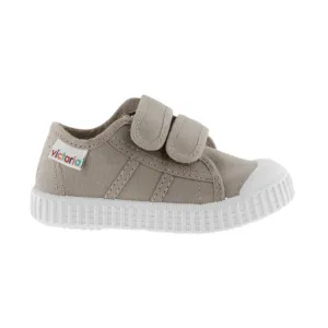 Khaki Canvas Trainers