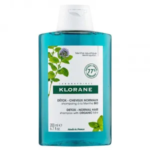 Klorane - Detox - Normal Hair Shampoo with ORGANIC Mint