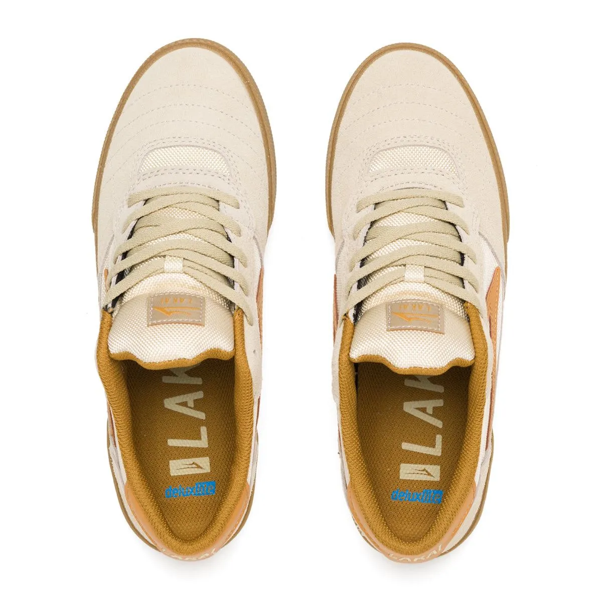 Lakai Cambridge Skate Shoes - Tan / Gum