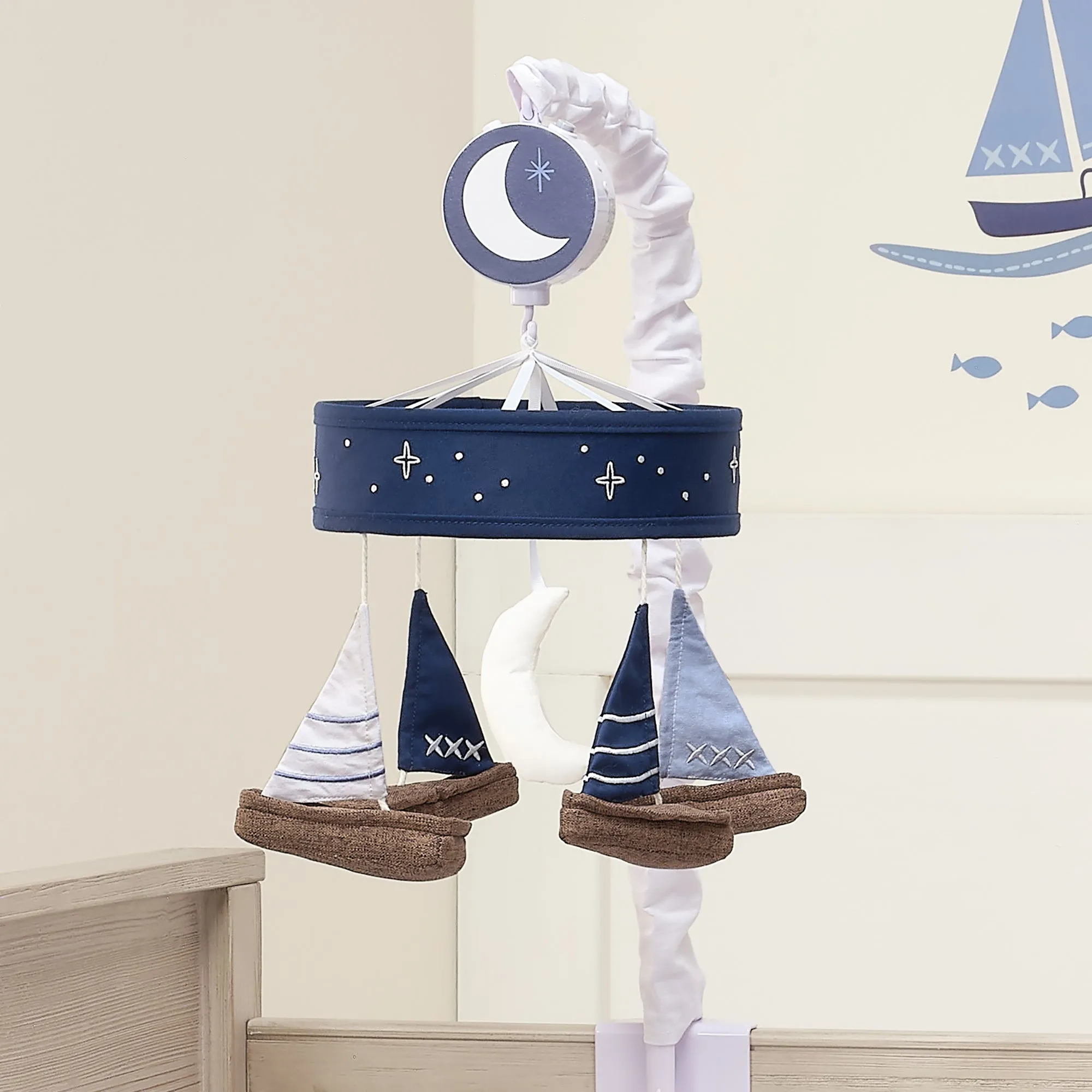 Little Skipper Musical Baby Crib Mobile
