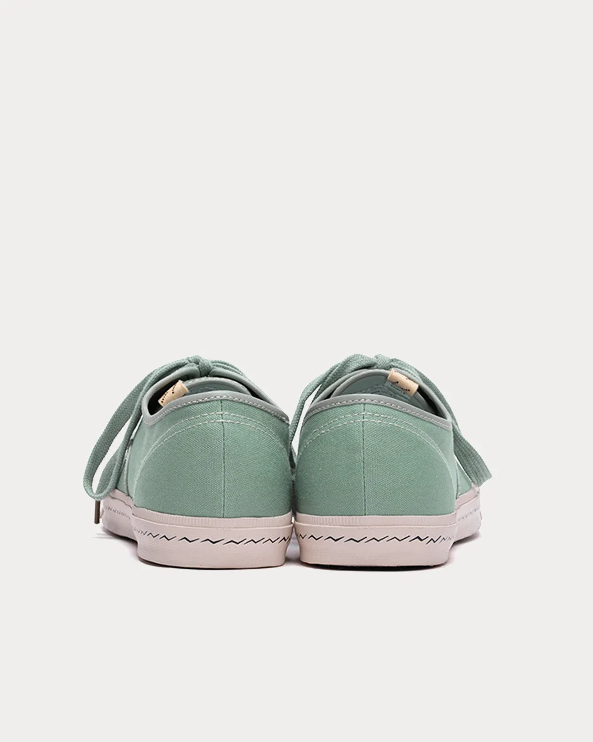 Logan Deck Lo Canvas Light Green Low Top Sneakers