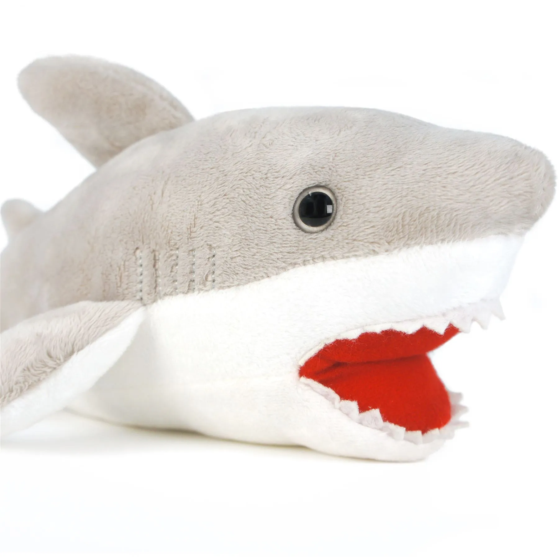 Mason The Great White Shark | 15 Inch Stuffed Animal Plush | By TigerHart Toys