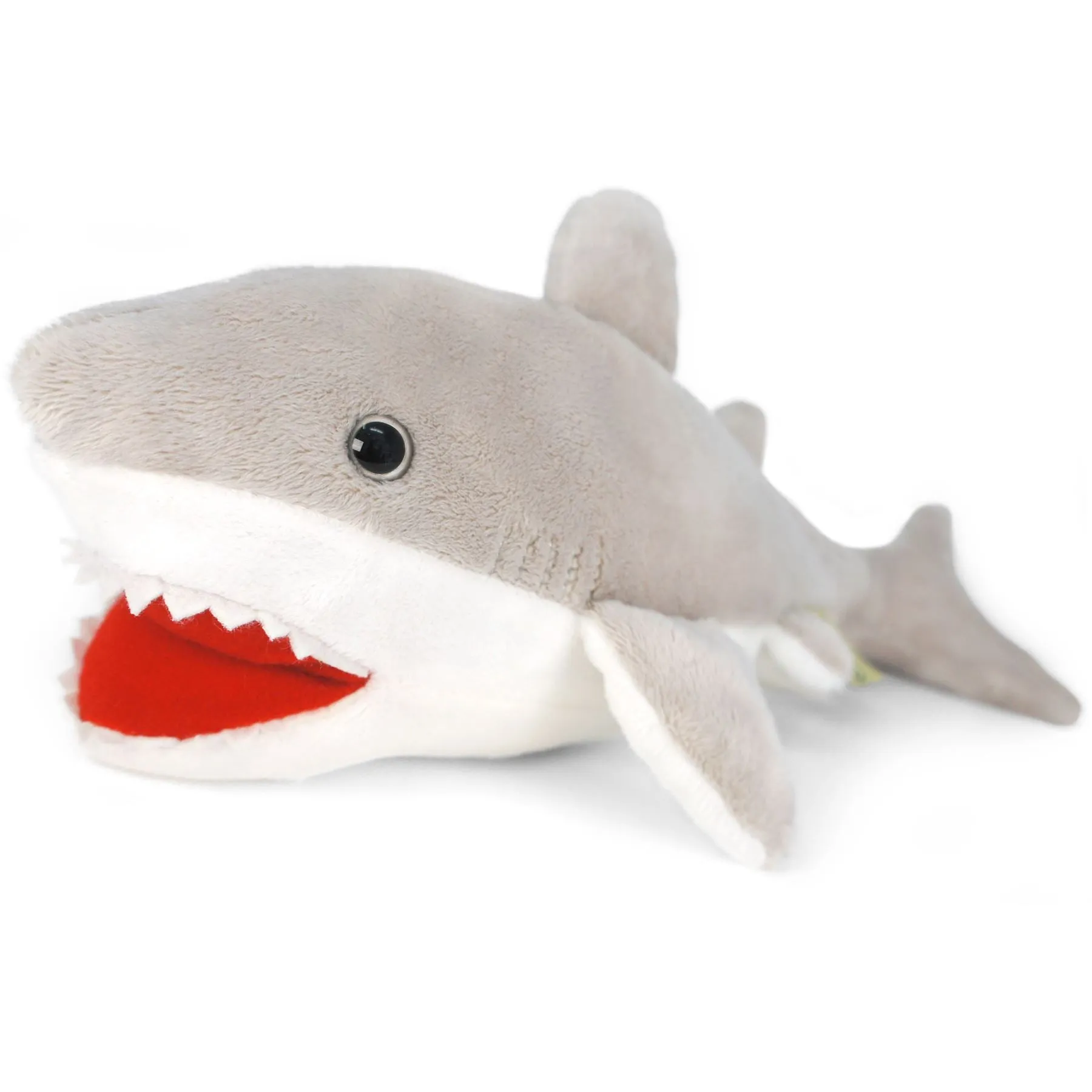 Mason The Great White Shark | 15 Inch Stuffed Animal Plush | By TigerHart Toys
