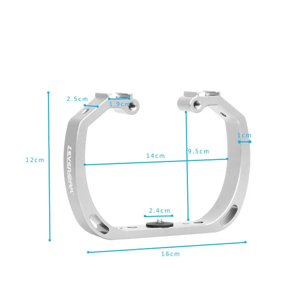 Meking Handheld Underwater Camera Holder & Double-Arm Tray – Capture Perfect Shots Every Dive! 📸🌊