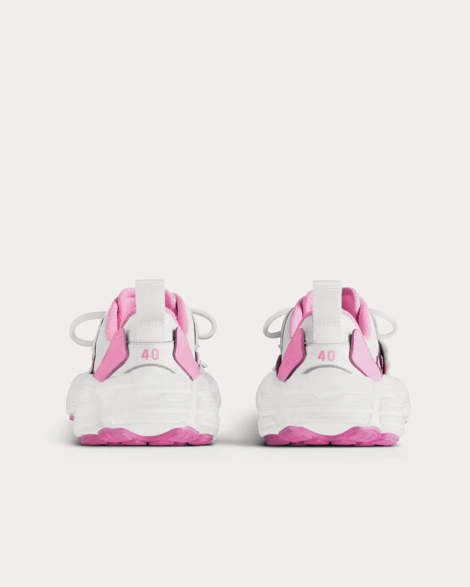 Monday Shoe Pink / Grey / White / Black Low Top Sneakers