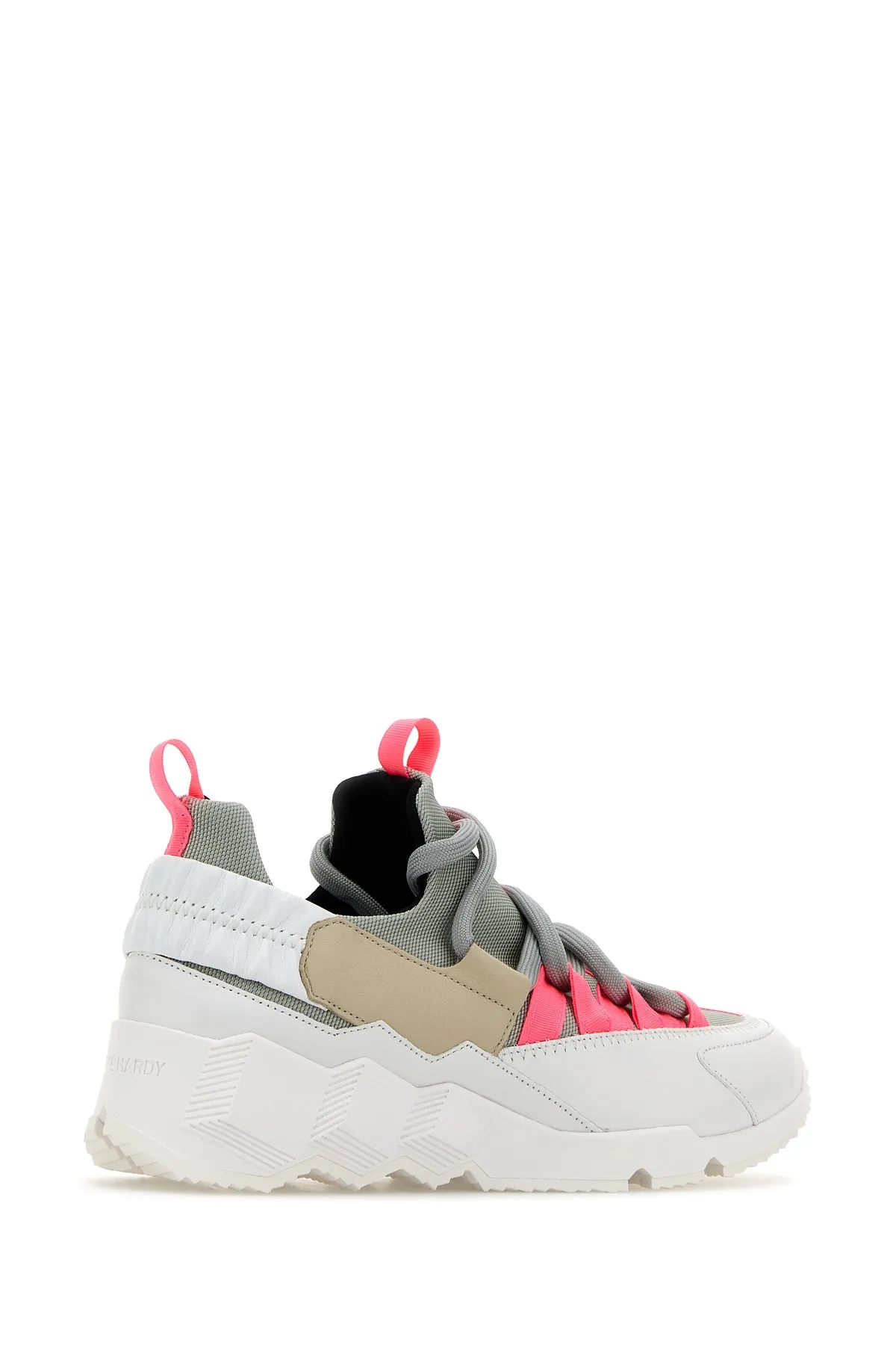 Multicolor canvas and leather Trek Comet sneakers