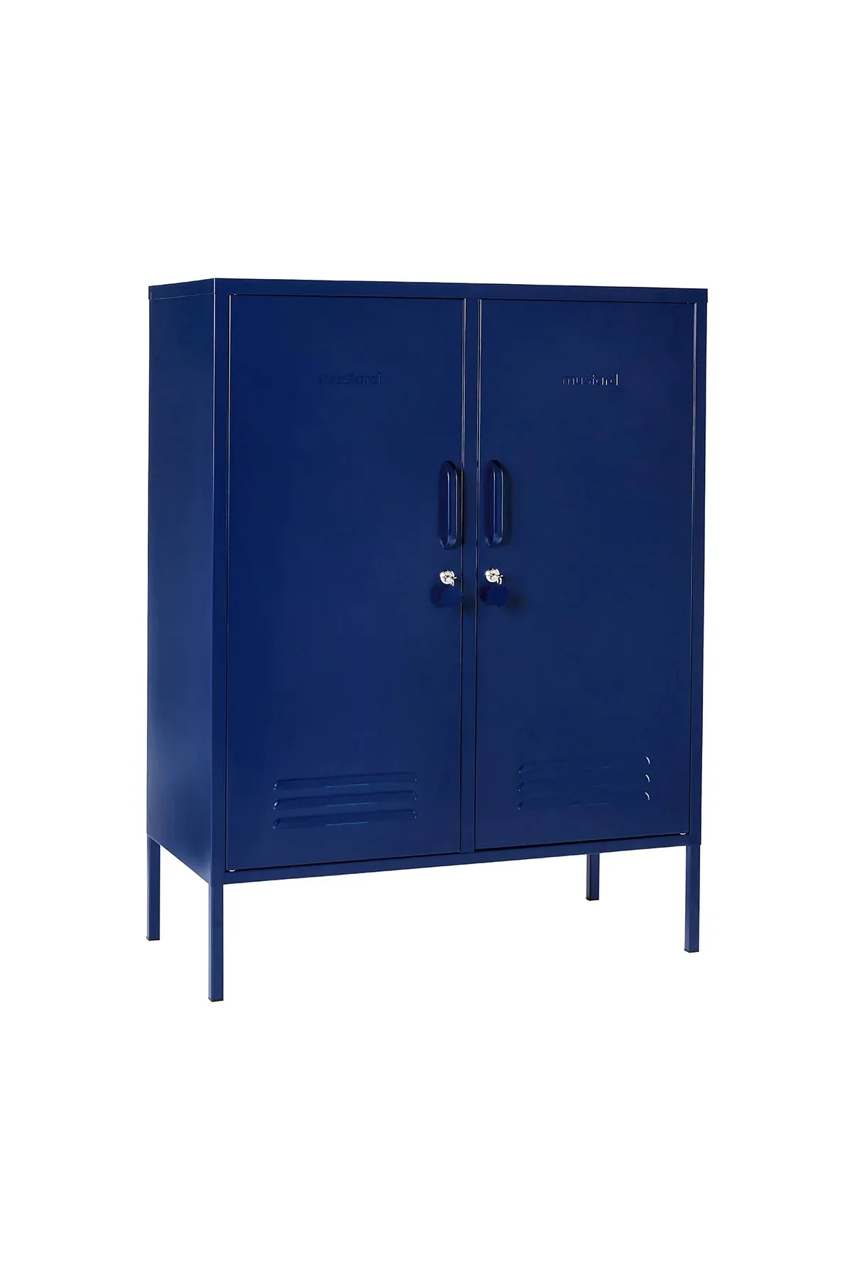 MUSTARD MADE LOCKER | The Midi | Navy