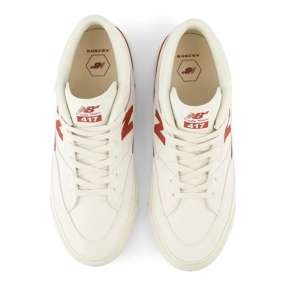 NB NUMERIC 417 VILLANI WHITE / RED