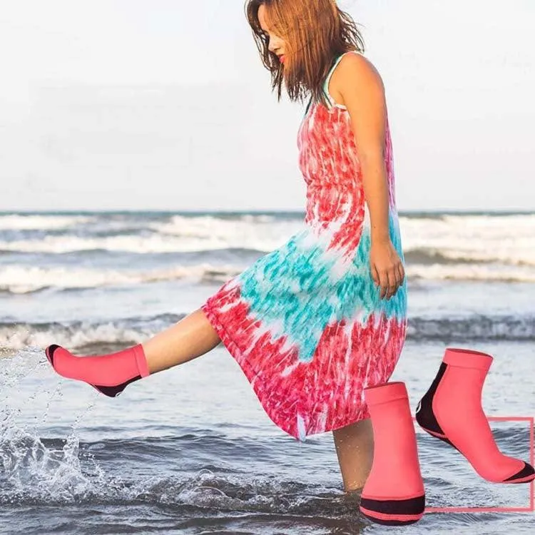 Neoprene & Nylon 1.5mm Anti-Slip Snorkeling and Diving Socks for All Water Activities