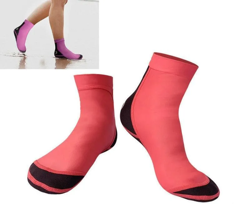 Neoprene & Nylon 1.5mm Anti-Slip Snorkeling and Diving Socks for All Water Activities