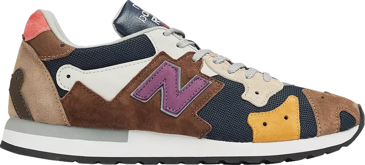 New Balance 770 Made In England 'Flimby Patches' Sneakers, Brown