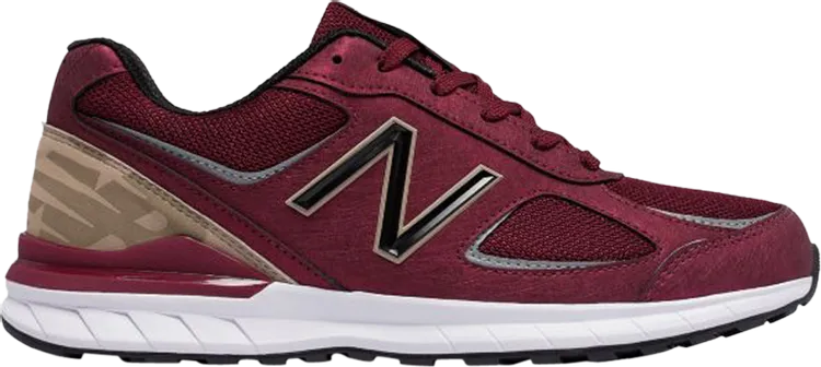 New Balance 770v2 Made In USA 'Red Heather' Sneakers, Red