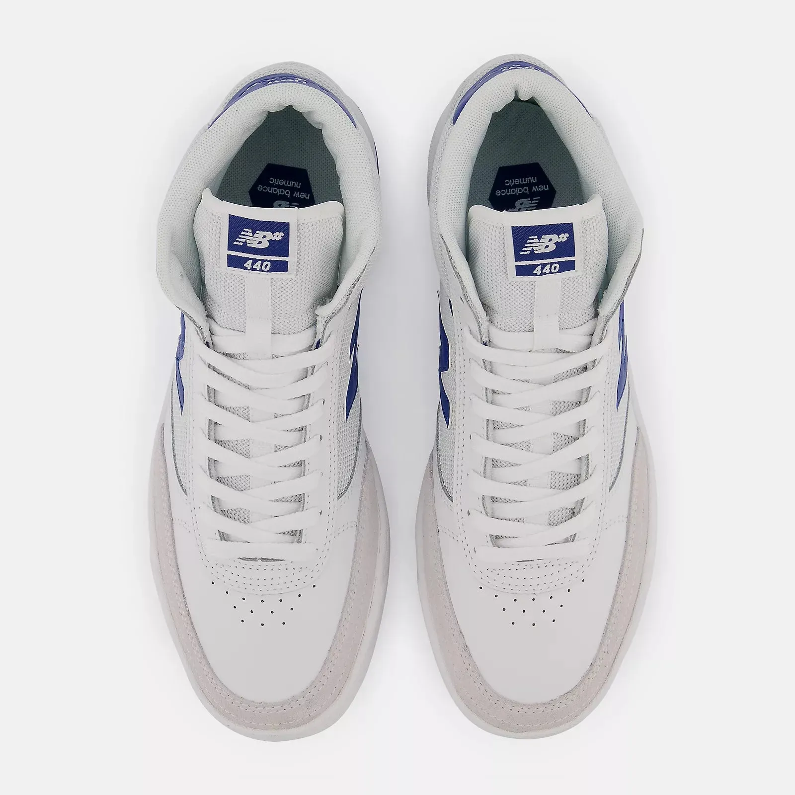 New Balance Numeric 440 High - White w/ Royal