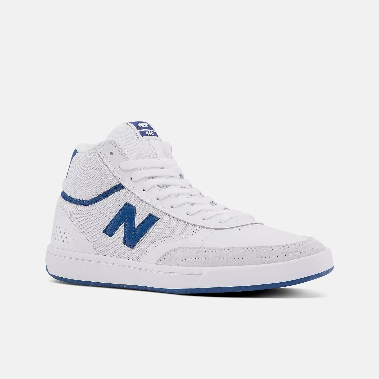 New Balance Numeric 440 High - White w/ Royal