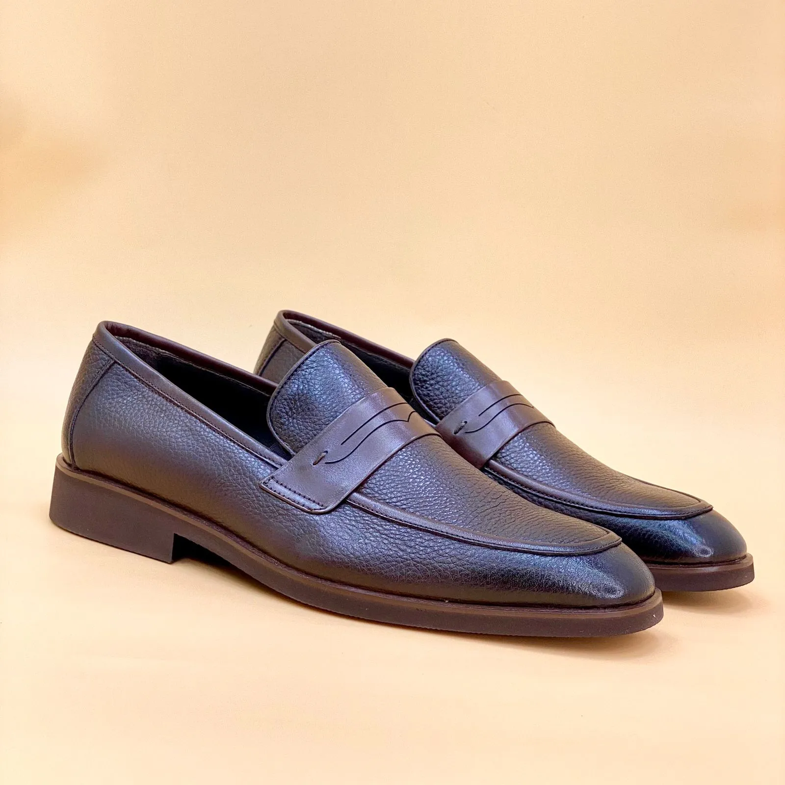 NEW ,  MADE IN TURKEY GENUINE LEATHER MEN SHOES M868