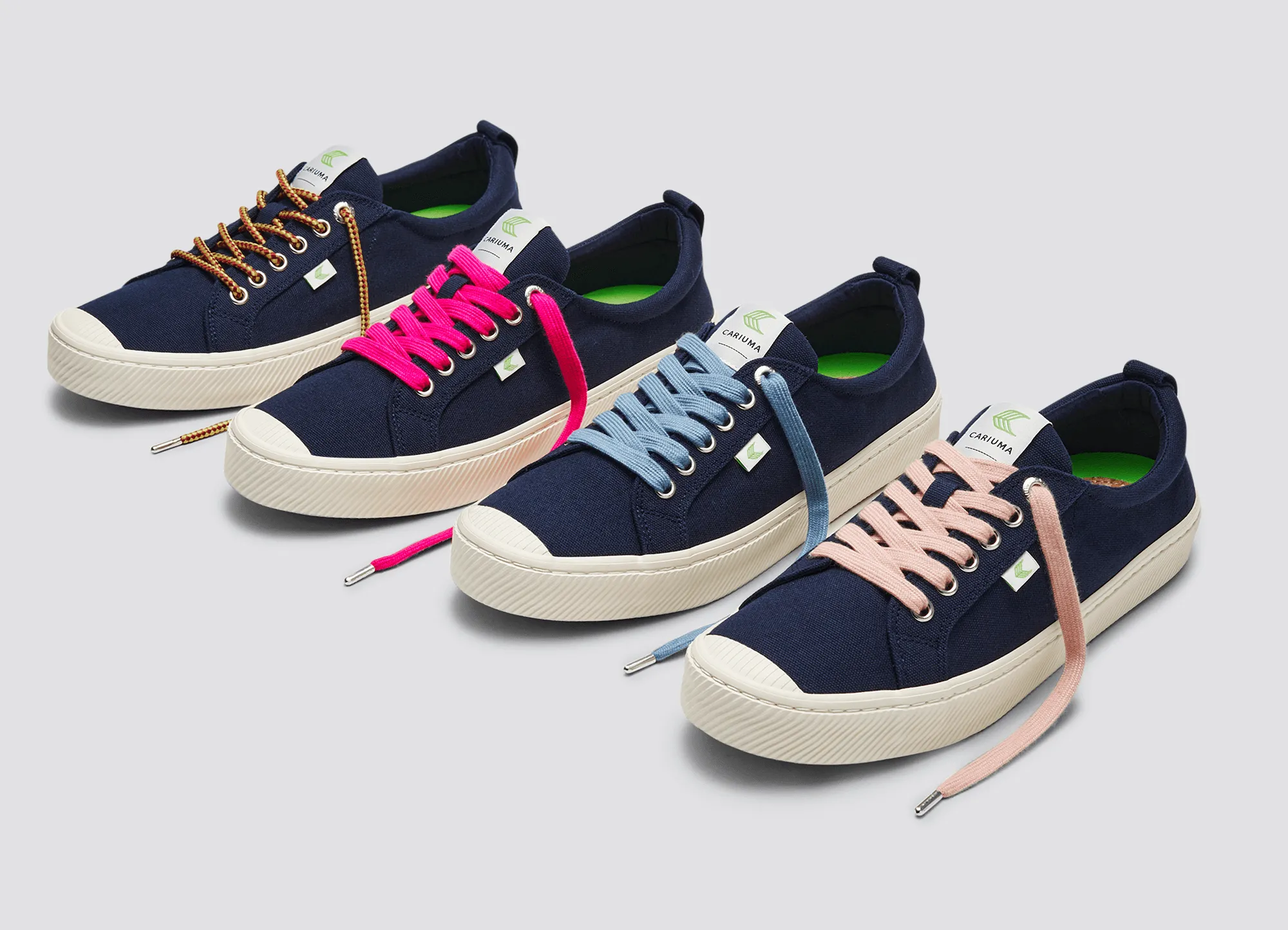 OCA Low Navy Canvas Sneaker Women