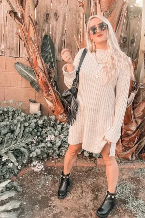 Out and About Sweater Dress