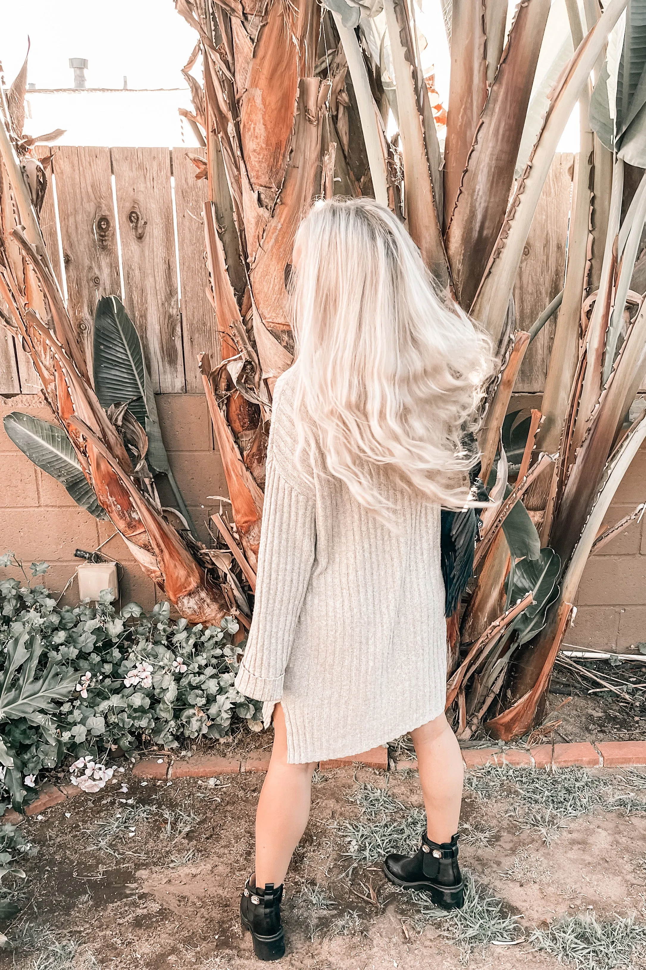 Out and About Sweater Dress